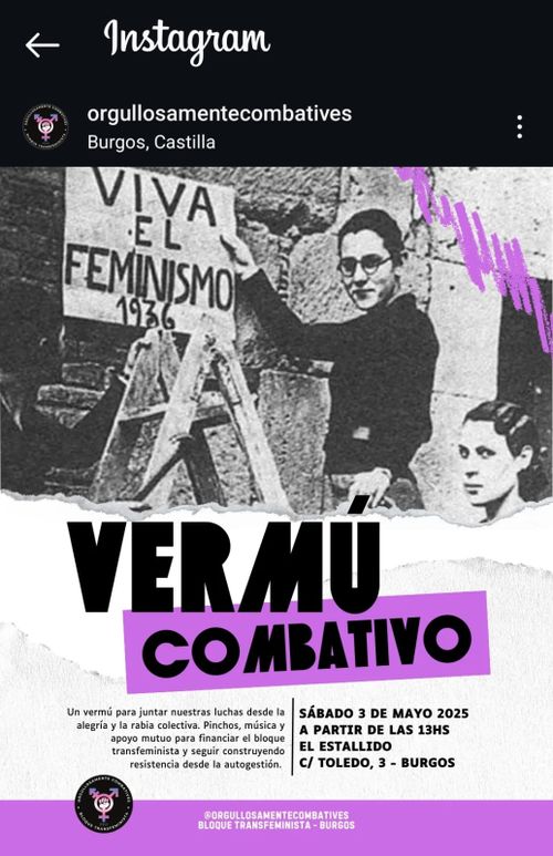 Vermú combativo