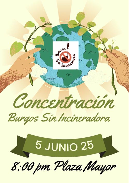 concentración contra la incineradora