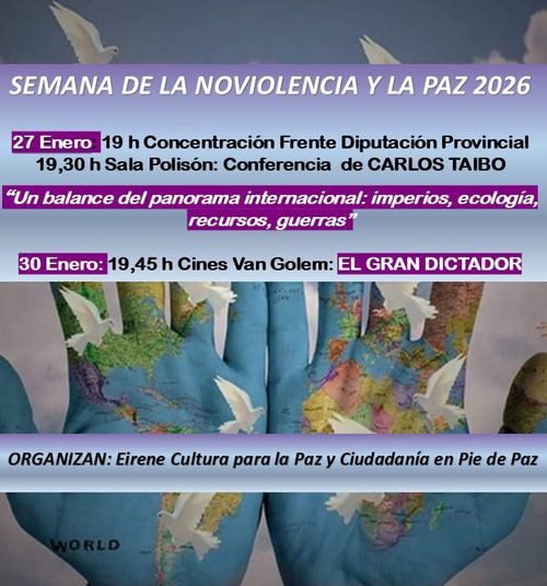 Semana de la No Violencia y la Paz 2026