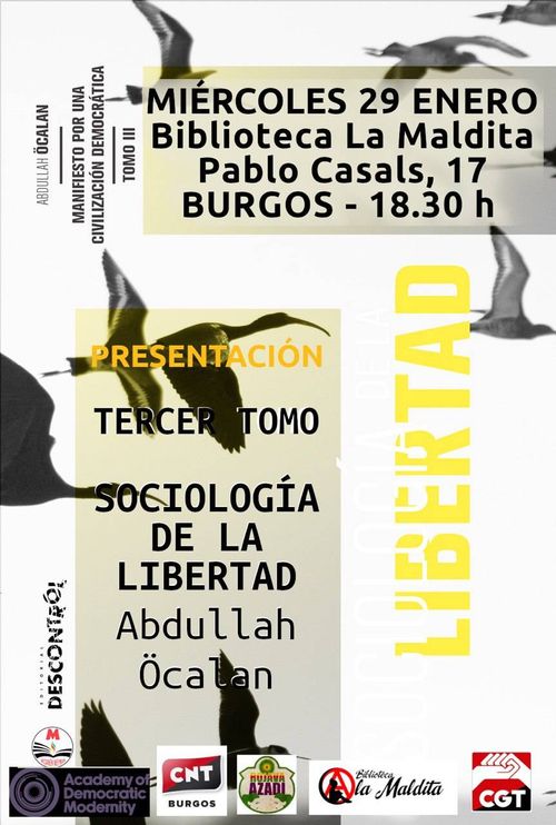 Presentación del libro «Sociología de la libertad»