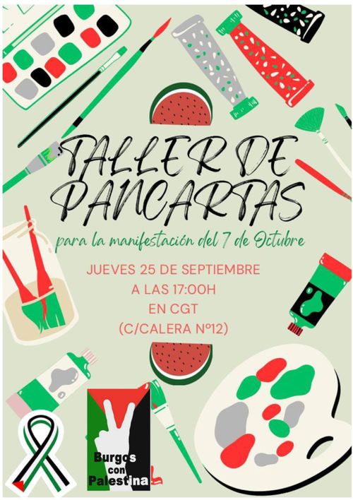 Taller de pancartas