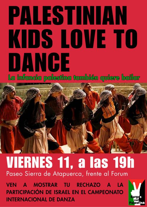 La infancia palestina quiere bailar