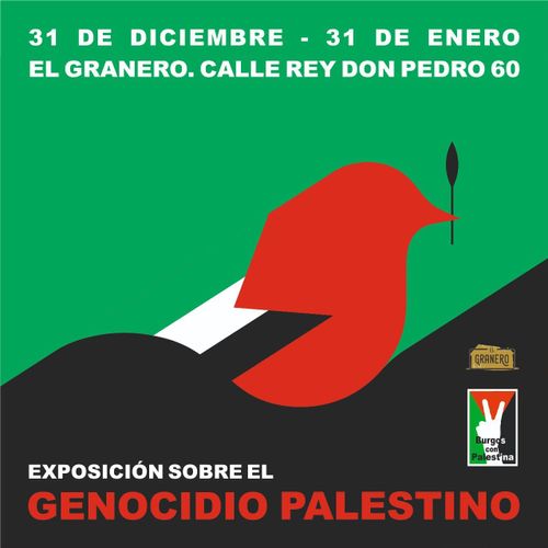 Exposición sobre el genocidio palestino